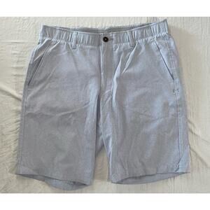 Under Armour Loose Flat Front Lightweight Vented Mesh Golf Shorts. Men's 36, EUC